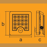 Firefly Solar Wall Lamps (Atlas)